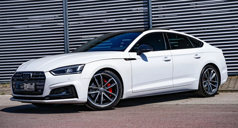 Audi S5 cena 164900 przebieg: 105873, rok produkcji 2017 z Ostrzeszów małe 704